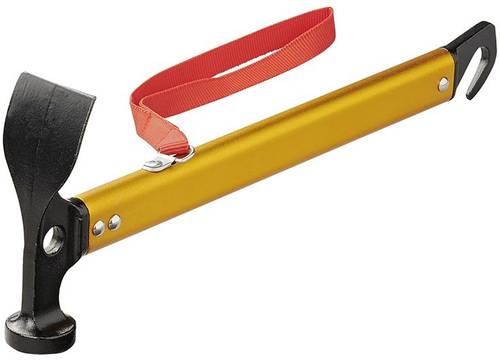 ProPlus 361751BL Zelthering Hammer Hammer mit Heringzieher schwarz 1St.