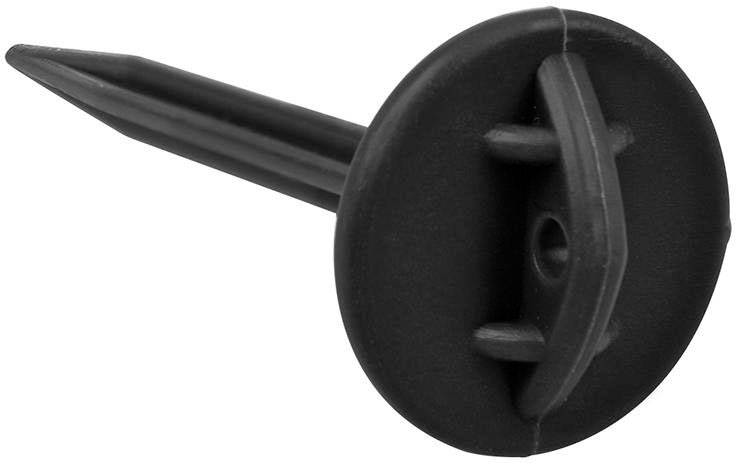 ProPlus 361736 Zelthering Heringset Kunststoff - 10 Stück für Bodenplanen und Zeltteppiche 7.5cm x 9cm 10St.