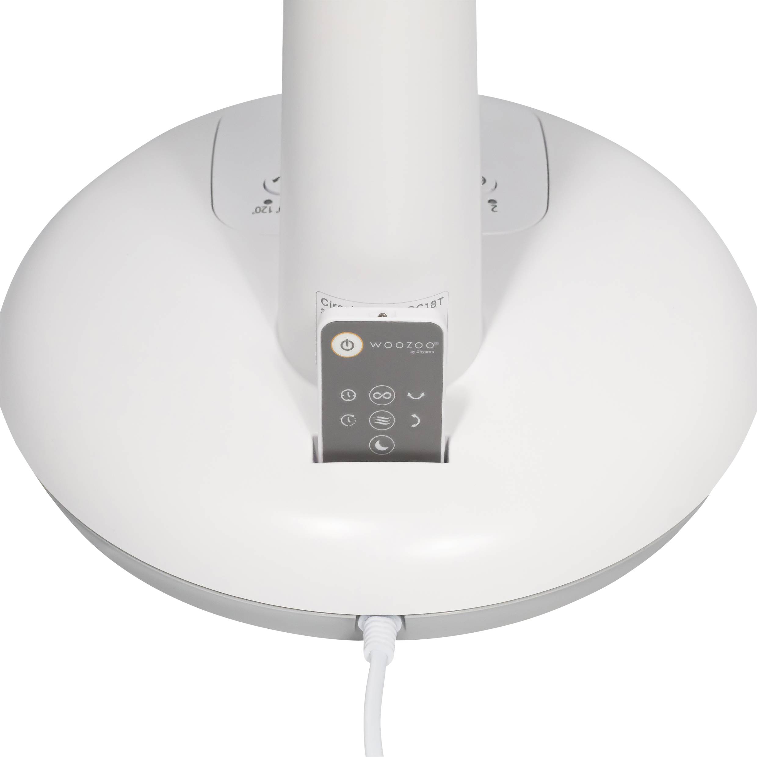 WOOZOO by Ohyama Standventilator 35W (Ø x H) 270mm x 640mm Weiß