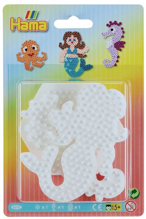 HAMA 4575 3 Stiftp. Sechseck, Meerjungf. Seepferd 3 Stück 4575