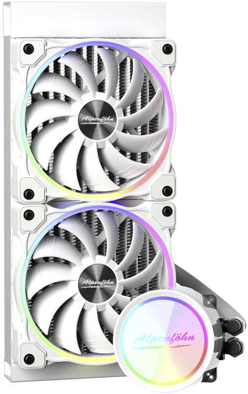 Alpenföhn Gletscherwasser 240 - Prozessor-Flüssigkeitskühlsystem - Kühlergröße: 240 mm - (für: LGA1156, AM2, AM2+, LGA13