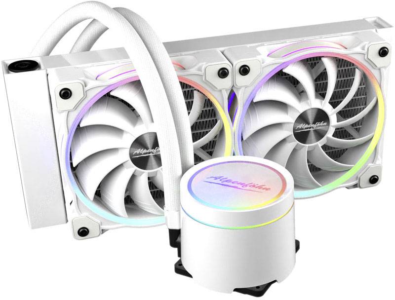 Alpenföhn Gletscherwasser 240 - Prozessor-Flüssigkeitskühlsystem - Kühlergröße: 240 mm - (für: LGA1156, AM2, AM2+, LGA13
