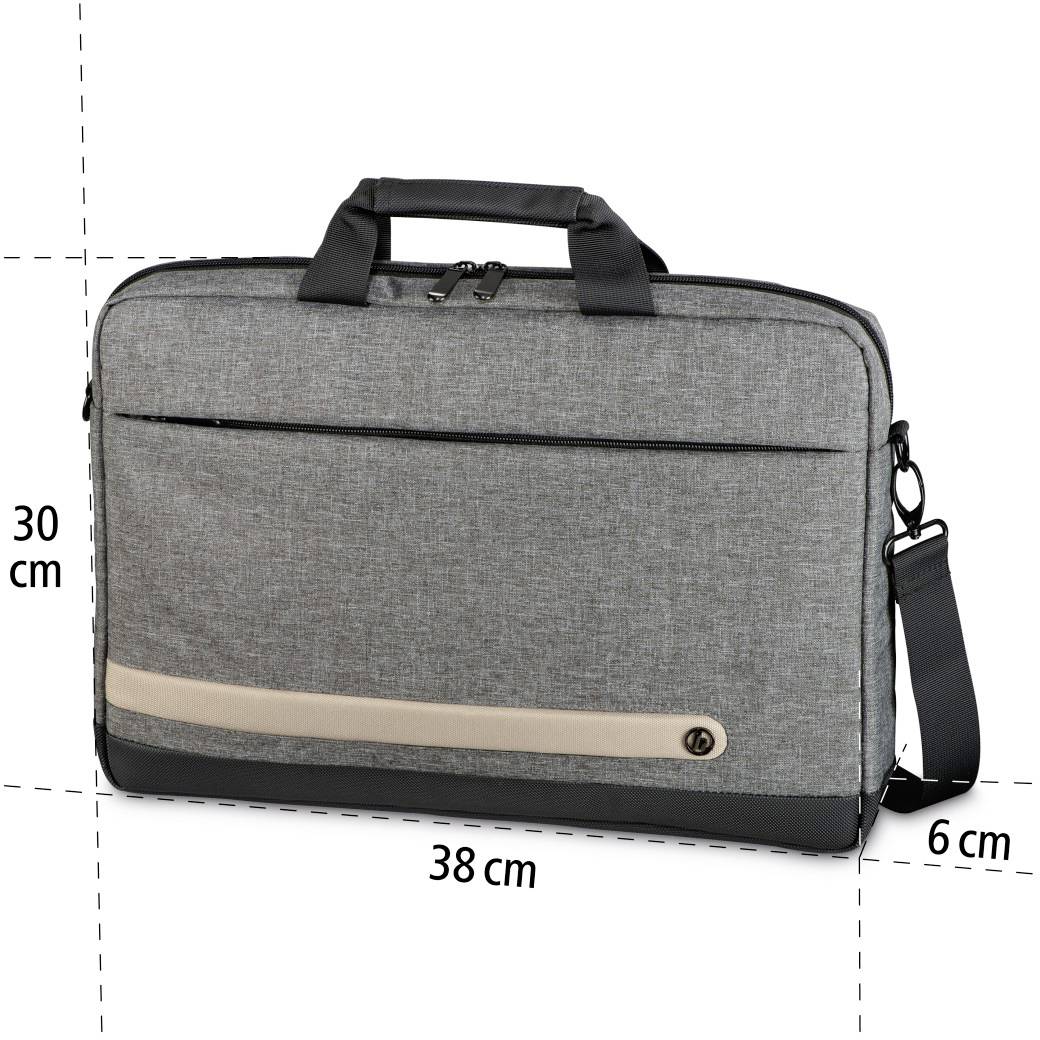 Hama Notebook Tasche Terra Passend für maximal: 33,8 cm (13,3") Grau