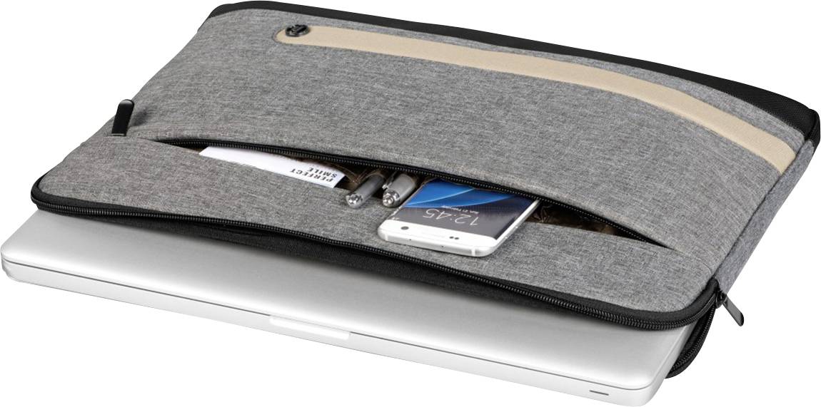 Hama Notebook Hülle Terra Passend für maximal: 39,6 cm (15,6") Grau