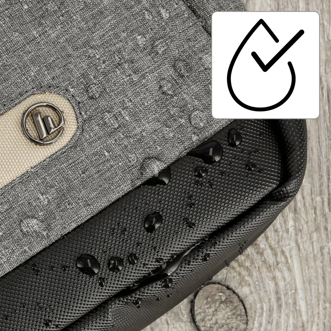 Hama Notebook Hülle Terra Passend für maximal: 39,6 cm (15,6") Grau
