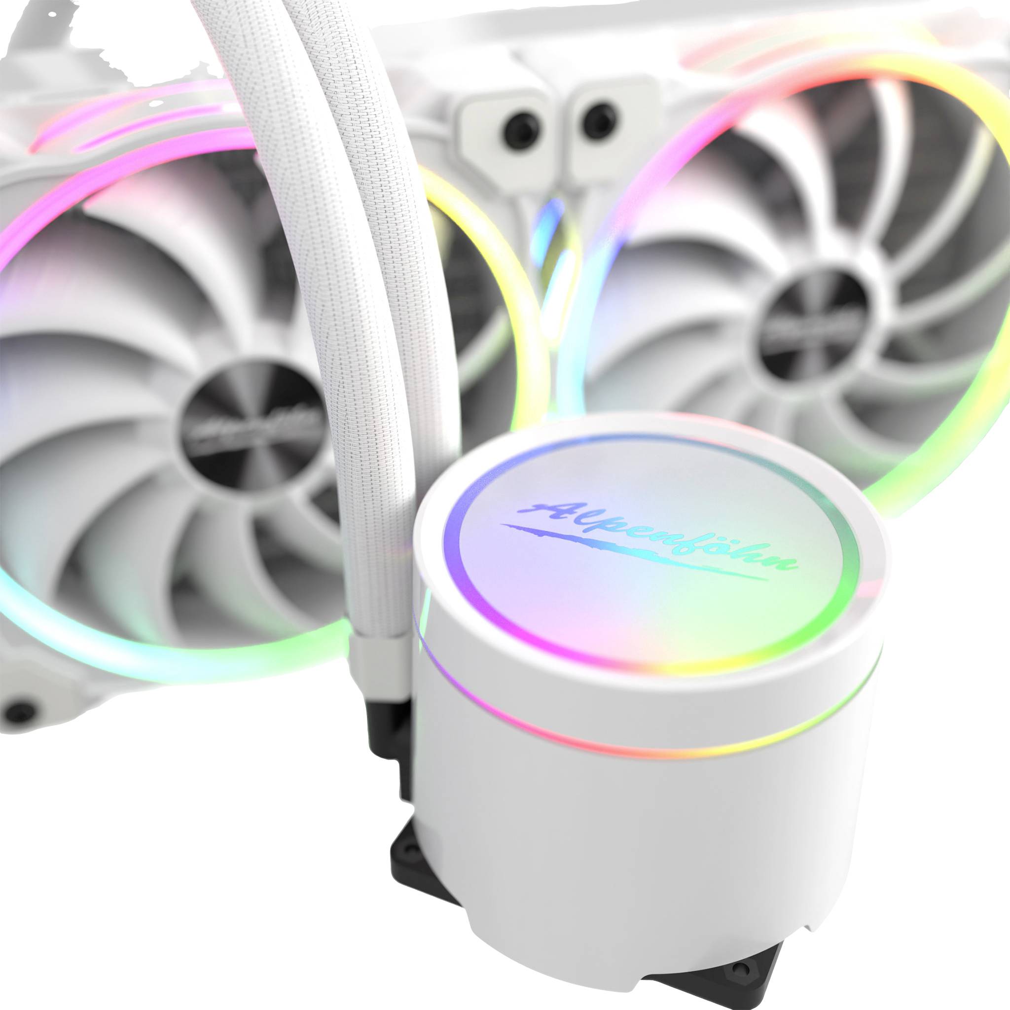 Alpenföhn Gletscherwasser 360 - Prozessor-Flüssigkeitskühlsystem - Kühlergröße: 360 mm - (für: LGA1156, AM2, AM2+, LGA13