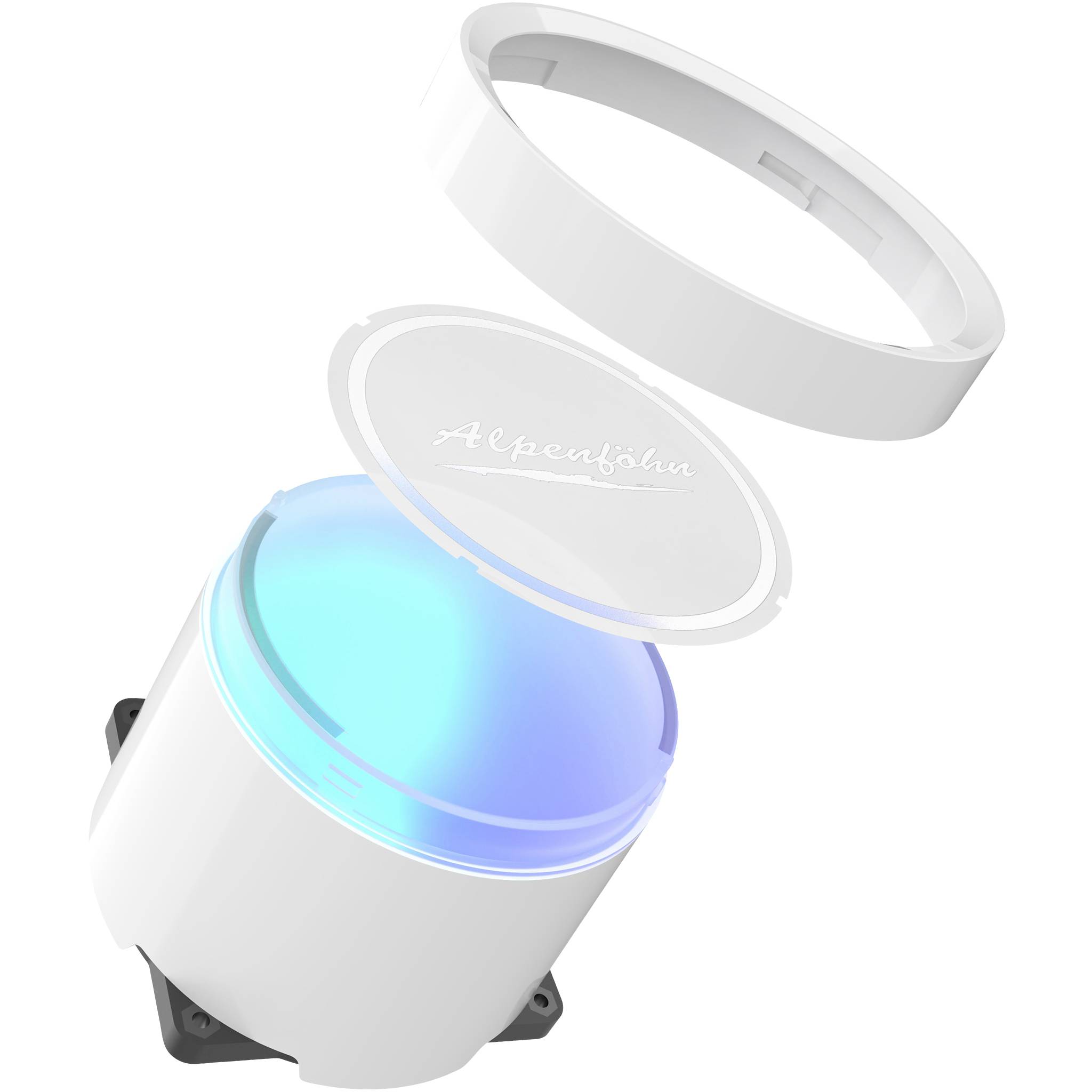 Alpenföhn Gletscherwasser 360 - Prozessor-Flüssigkeitskühlsystem - Kühlergröße: 360 mm - (für: LGA1156, AM2, AM2+, LGA13