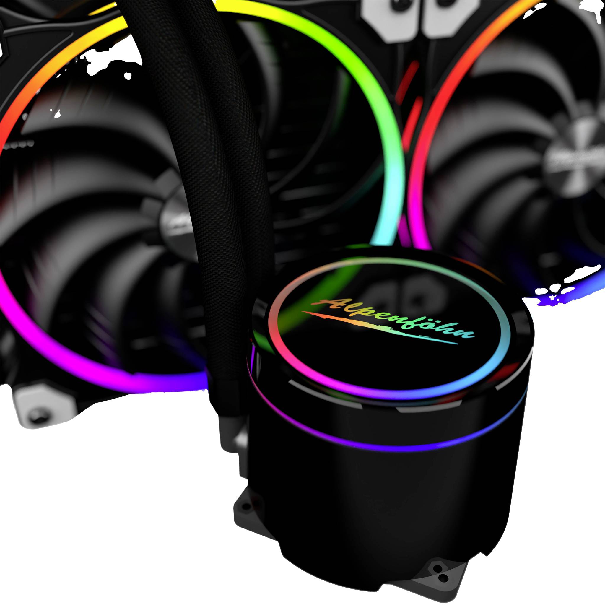 Alpenföhn Gletscherwasser 280 PC-Wasserkühlung