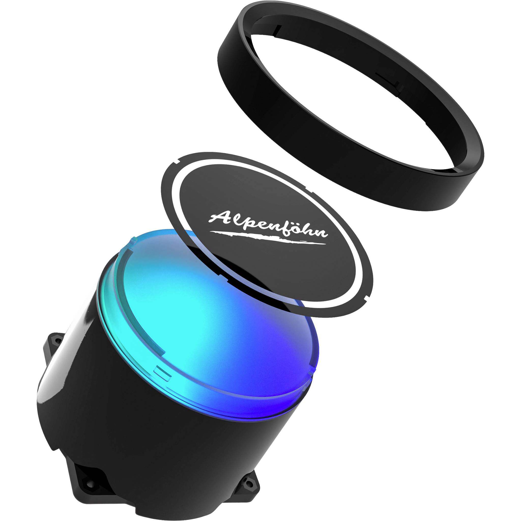 Alpenföhn Gletscherwasser 280 PC-Wasserkühlung