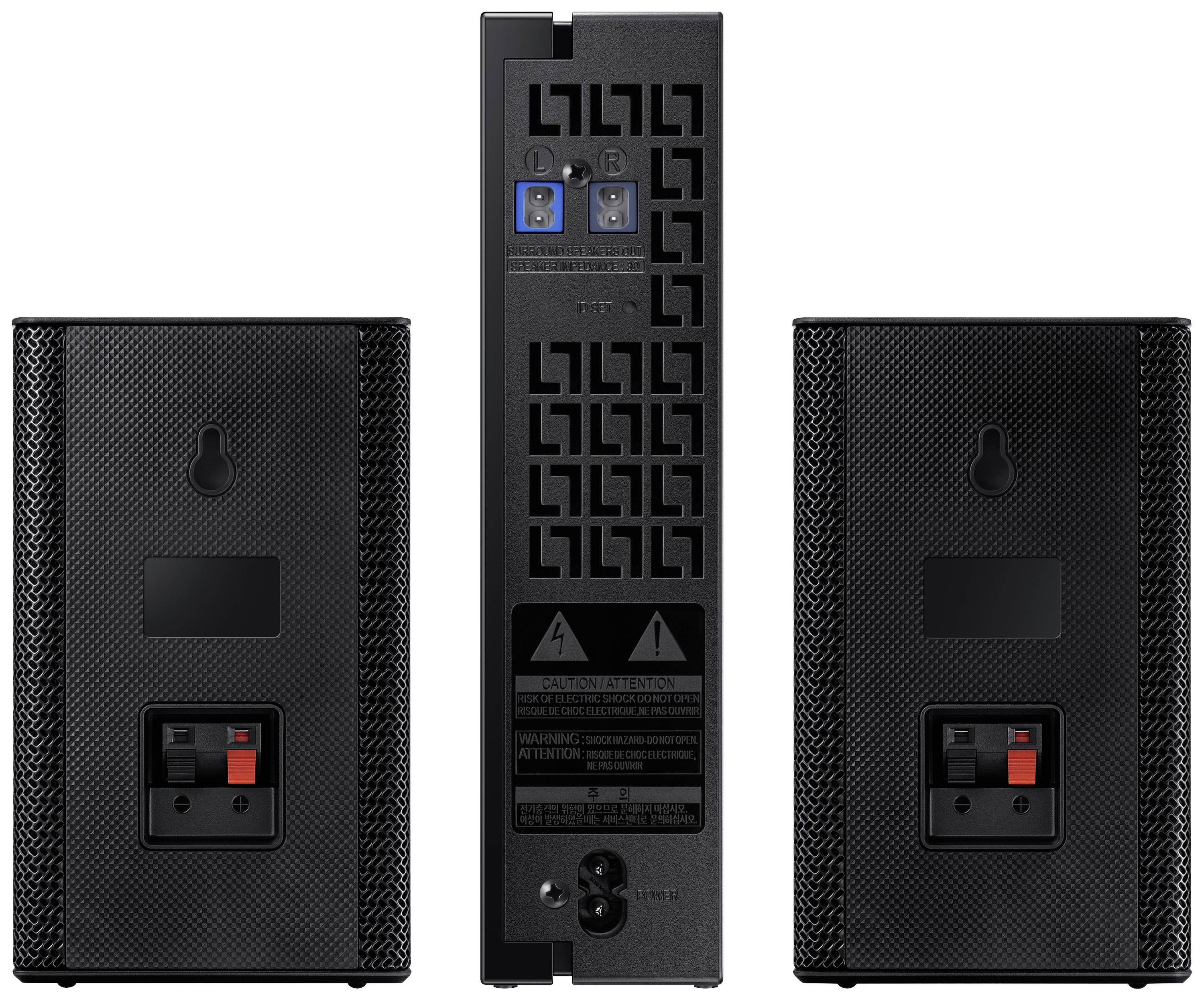 Samsung SWA-9100S Regallautsprecher Schwarz 54 W 20 Hz - 20000 Hz 1 Set