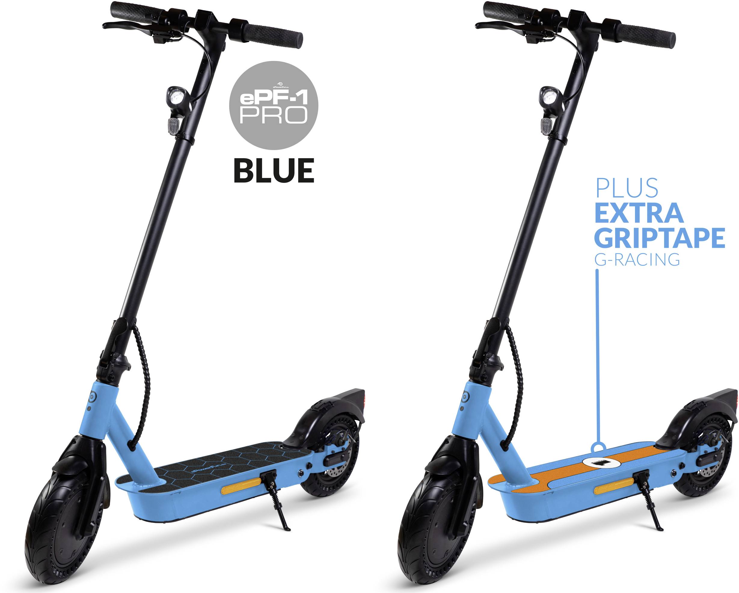ePowerFun ePF-1 PRO Blue E-Scooter Blau, Schwarz Li-Ion 36 V 11.6 Ah