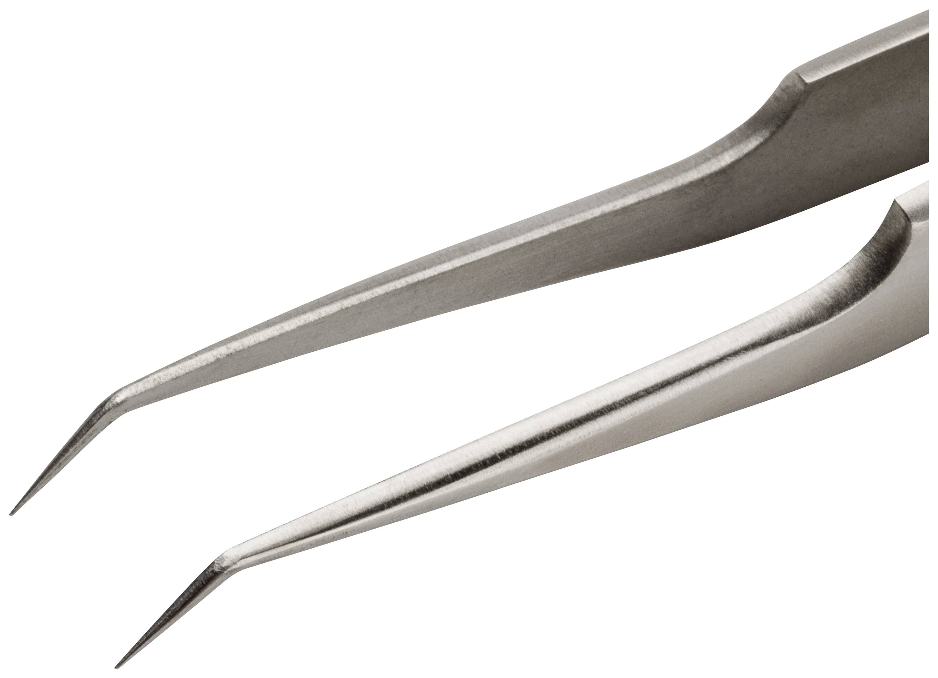 Weller Erem® 51SA Präzisionspinzette Spitz, gebogen 30°, extra fein 115.00 mm