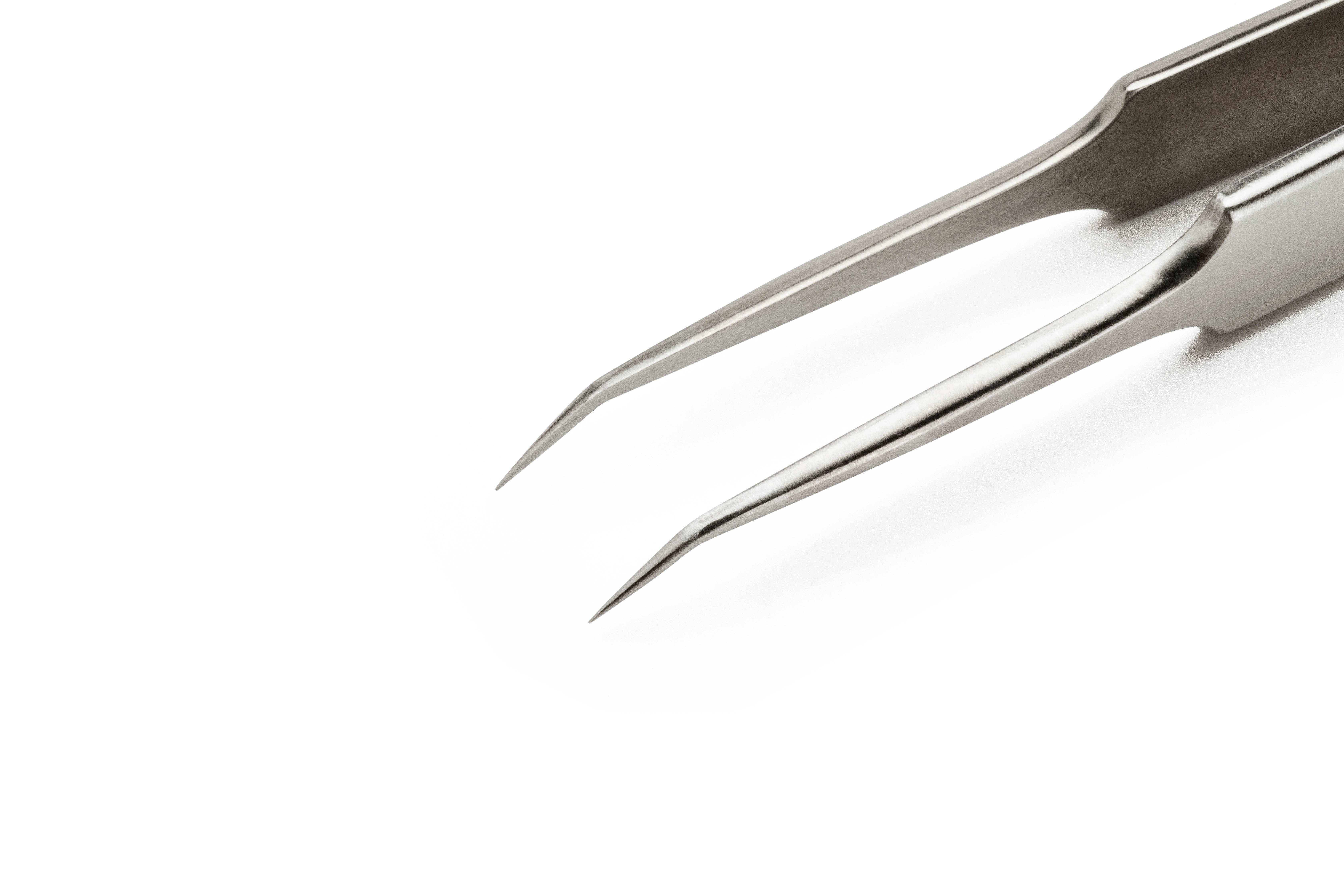 Weller Erem® 5BSA Präzisionspinzette Spitz, gebogen 30°, extra fein 115.00mm