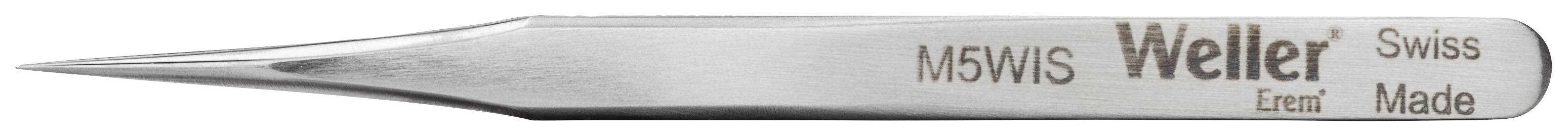 Weller Erem® M5WIS Präzisionspinzette Spitz, extra fein 80.00mm