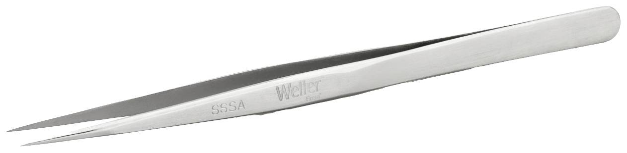 Weller Erem® SSSA Präzisionspinzette Spitz, schmal 140.00mm