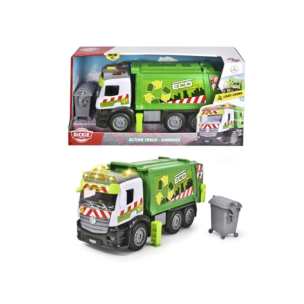 Dickie Toys LKW Modell Mercedes Benz Action Truck - Garbage Fertigmodell LKW Modell Dickie Toys LKW Modell Mercedes Benz Action Truck - Garbage Fertigmodell LKW Modell