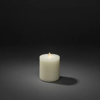 Konstsmide 1620-115 LED-Echtwachskerze Creme-Weiß Warmweiß (Ø x H) 81mm x 101mm Konstsmide 1620-115 LED-Echtwachskerze Creme-Weiß Warmweiß (Ø x H) 81mm x 101mm