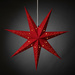 Konstsmide 5951-550 Weihnachtsstern Stern Rot