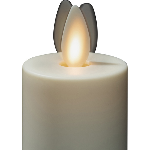 Konstsmide 1603-115 LED-Kerze Creme-Weiß Warmweiß (Ø x H) 38 mm x 101 mm