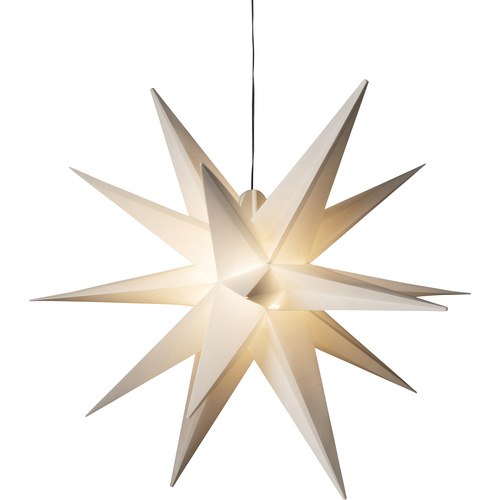 Konstsmide 5971-200 Weihnachtsstern Stern Warmweiß LED Weiß EEK: G (A - G)