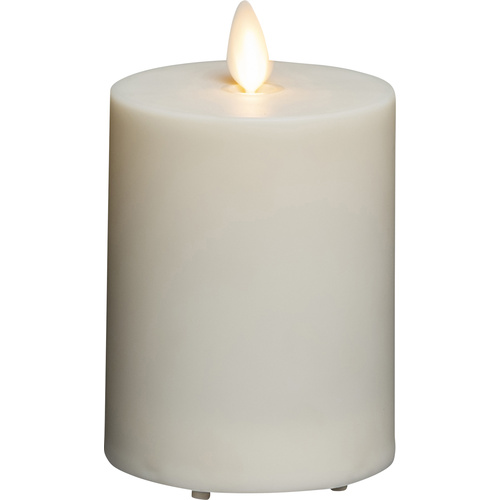 Konstsmide 1634-115 LED-Kerze Creme-Weiß Warmweiß (Ø x H) 76 mm x 130 mm