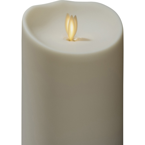 Konstsmide 1632-115 LED-Kerze Creme-Weiß Warmweiß (Ø x H) 95 mm x 140 mm