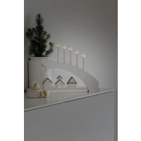 Konstsmide 3284-210 Schwibbogen Stern Warmweiß LED Weiß Konstsmide 3284-210 Schwibbogen Stern Warmweiß LED Weiß