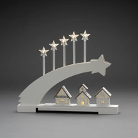 Konstsmide 3284-210 Schwibbogen Stern Warmweiß LED Weiß Konstsmide 3284-210 Schwibbogen Stern Warmweiß LED Weiß