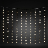 Konstsmide Lichtervorhang-Sterne Innen 230 V/50Hz EEK: G (A - G) 120 LED Warmweiß (B x H) 140cm x 120cm Konstsmide Lichtervorhang-Sterne Innen 230 V/50Hz EEK: G (A - G) 120 LED Warmweiß (B x H) 140cm x 120cm