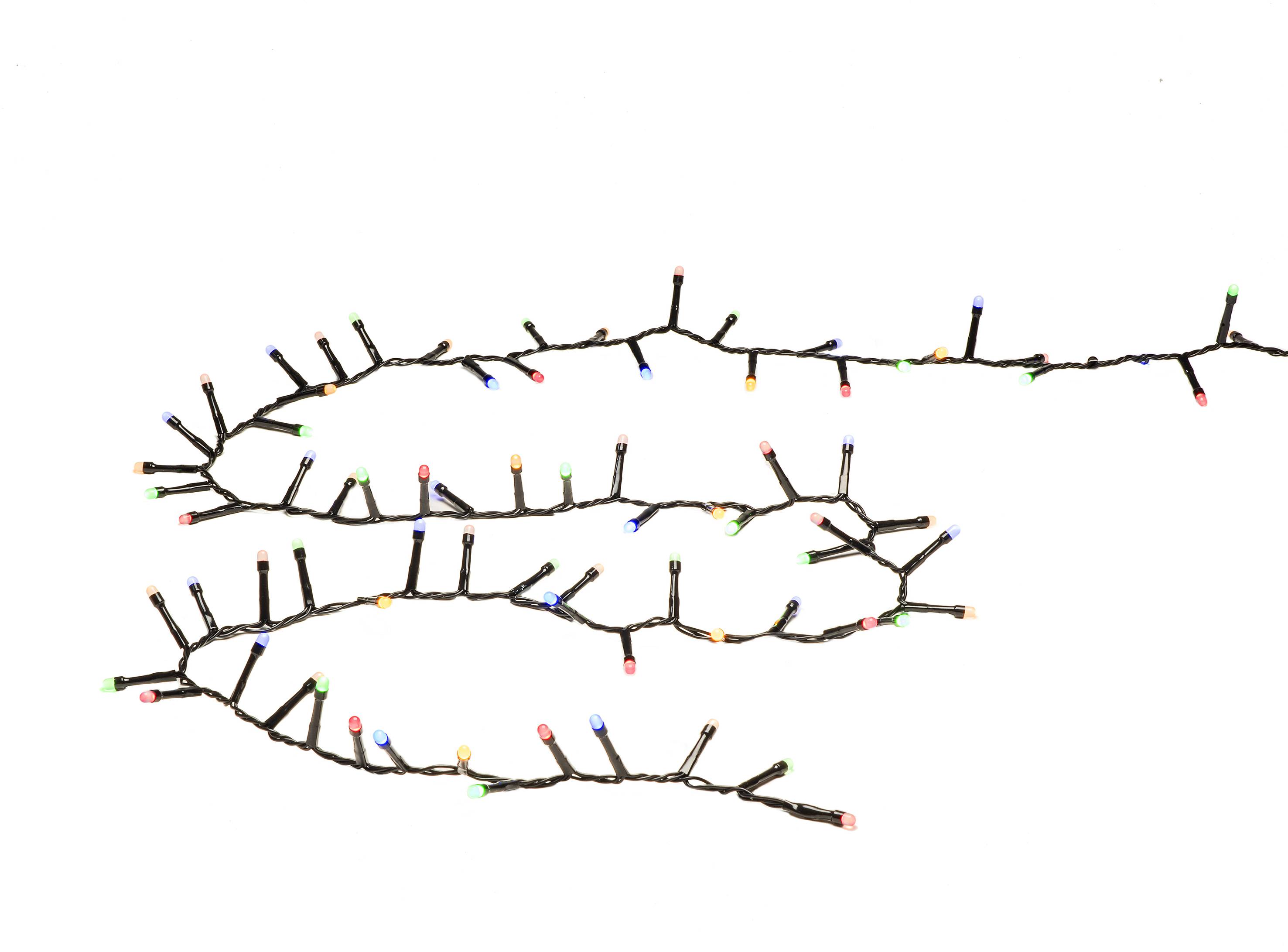 Konstsmide 3869-530 Lichterketten-System Außen netzbetrieben Anzahl Leuchtmittel 800 LED Mehrfarbig Beleuchtete Länge: 17.58m