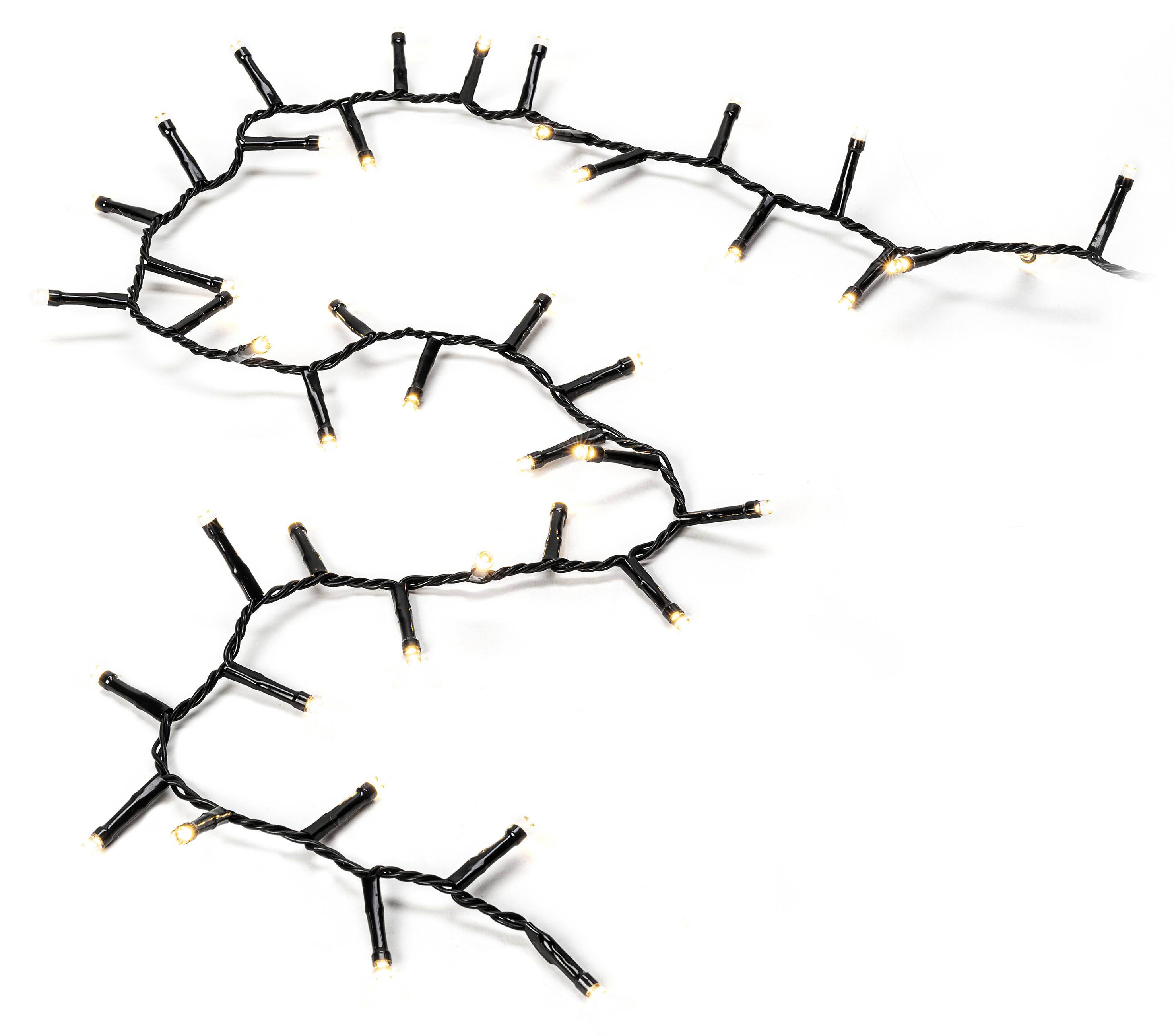 Konstsmide 3869-100 Lichterketten-System Außen EEK: E (A - G) netzbetrieben Anzahl Leuchtmittel 800 LED Warmweiß Beleuchtete Länge: 17.58 m