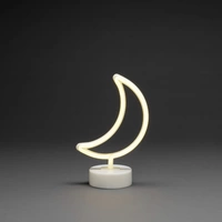 Konstsmide 3069-100 LED-Silhouette Mond Warmweiß LED Weiß Konstsmide 3069-100 LED-Silhouette Mond Warmweiß LED Weiß