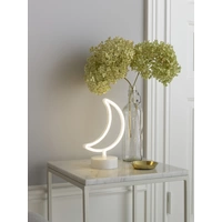 Konstsmide 3069-100 LED-Silhouette Mond Warmweiß LED Weiß Konstsmide 3069-100 LED-Silhouette Mond Warmweiß LED Weiß