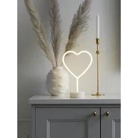 Konstsmide 3076-100 LED-Silhouette Herz Warmweiß LED Weiß Konstsmide 3076-100 LED-Silhouette Herz Warmweiß LED Weiß