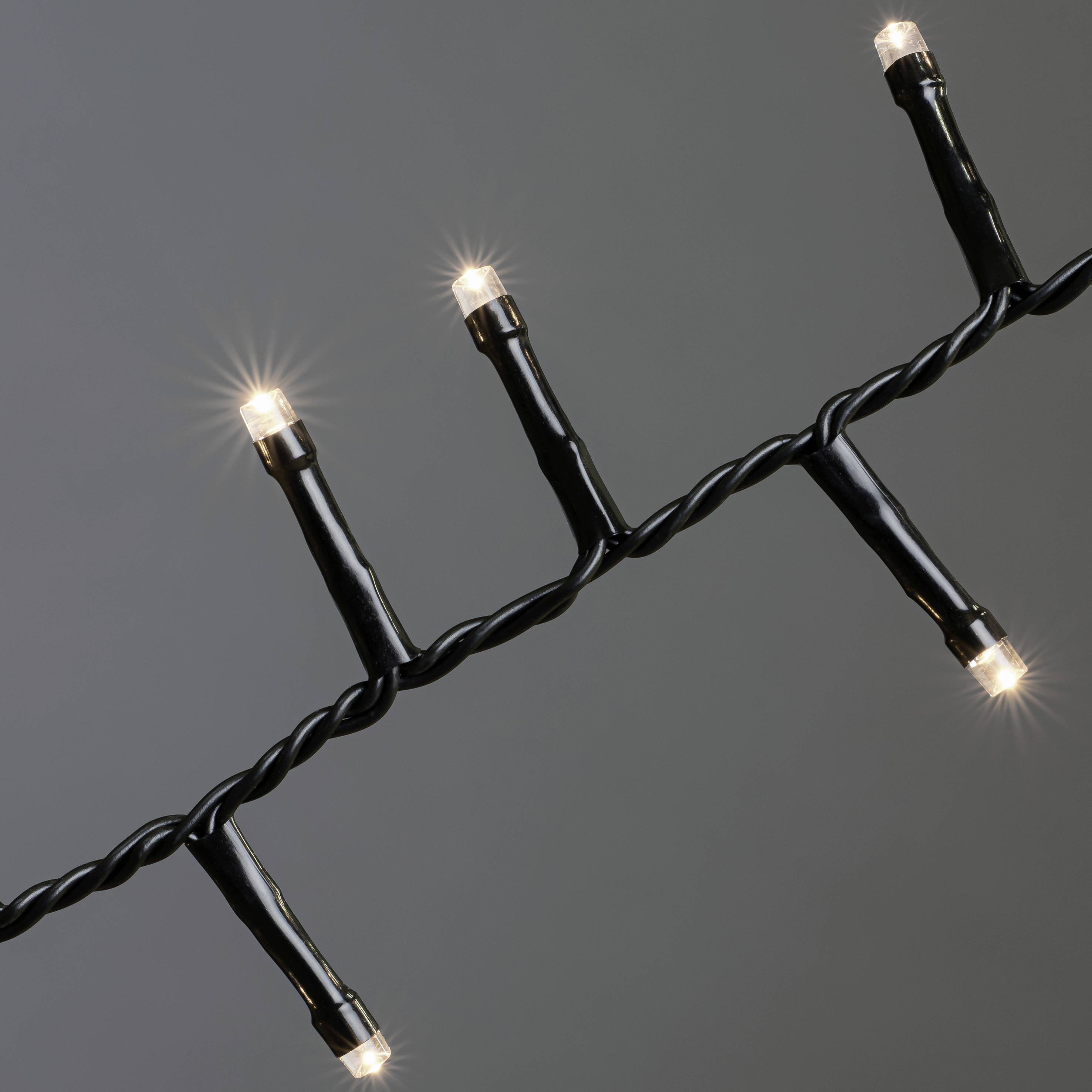 Konstsmide 3876-100 Lichterketten-System Innen EEK: E (A - G) netzbetrieben Anzahl Leuchtmittel 400 LED Warmweiß Beleuchtete Länge: 8.78 m