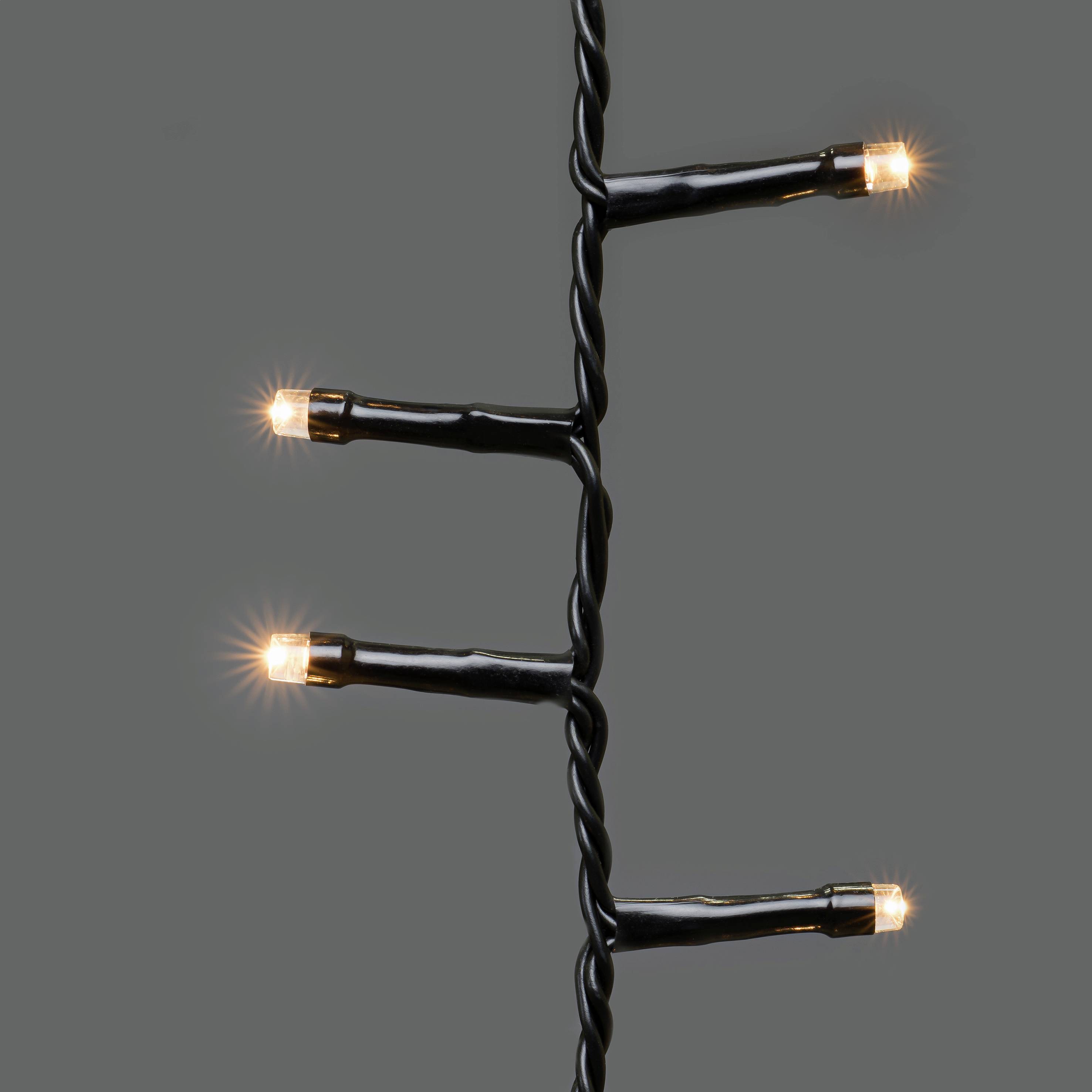 Konstsmide 6650-800 LED-Baummantel Außen EEK: F (A - G) netzbetrieben LED Bernstein Beleuchtete Länge: 2.4 m