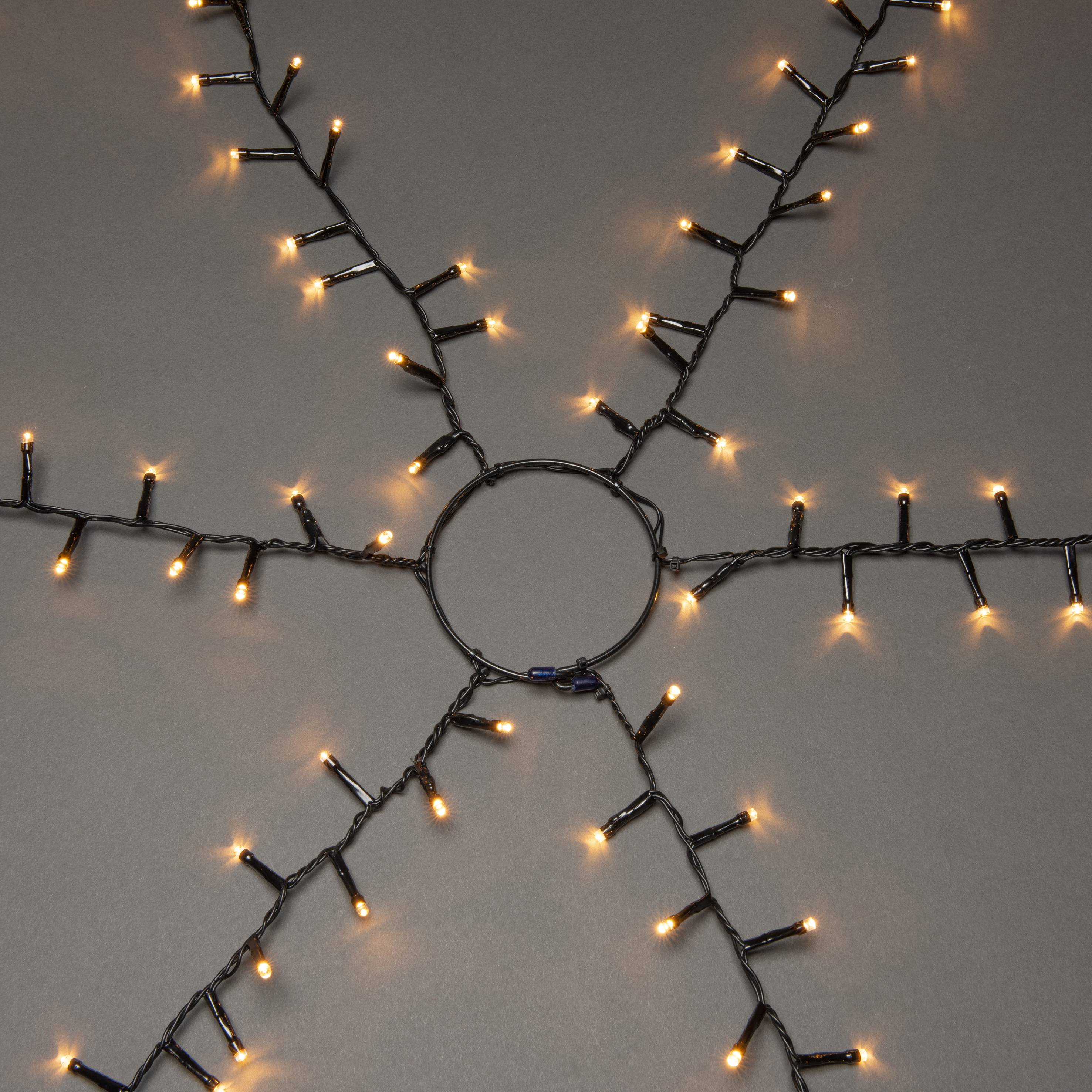 Konstsmide 6650-800 LED-Baummantel Außen EEK: F (A - G) netzbetrieben LED Bernstein Beleuchtete Länge: 2.4 m