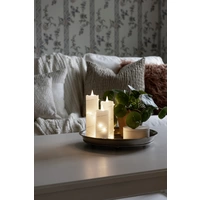 Konstsmide 1824-190 LED-Kerze Weiß Warmweiß (Ø x H) 50mm x 127mm Konstsmide 1824-190 LED-Kerze Weiß Warmweiß (Ø x H) 50mm x 127mm