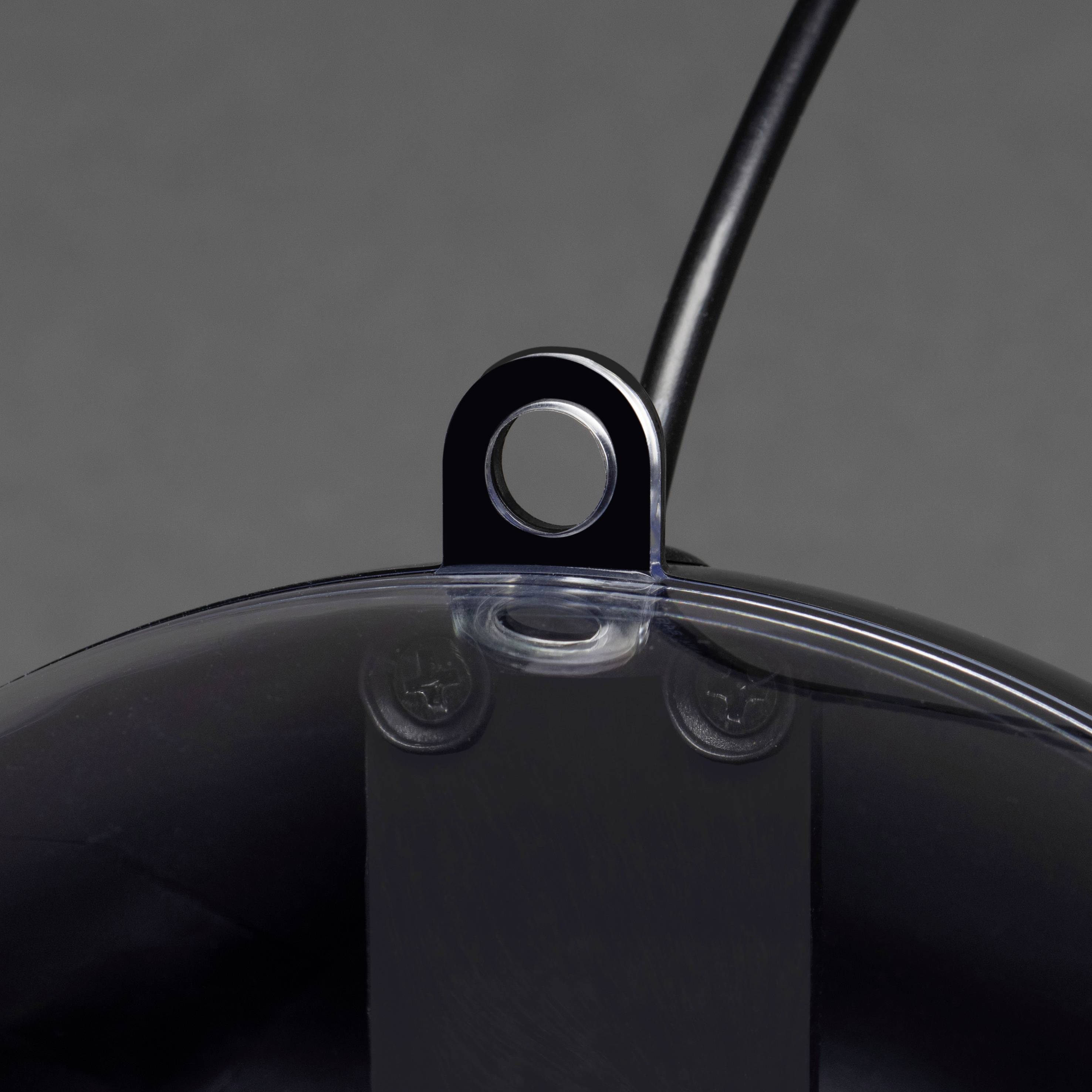 Konstsmide 1560-700 LED-Fensterbild Weihnachtsmann mit Schlitten LED Schwarz Timer