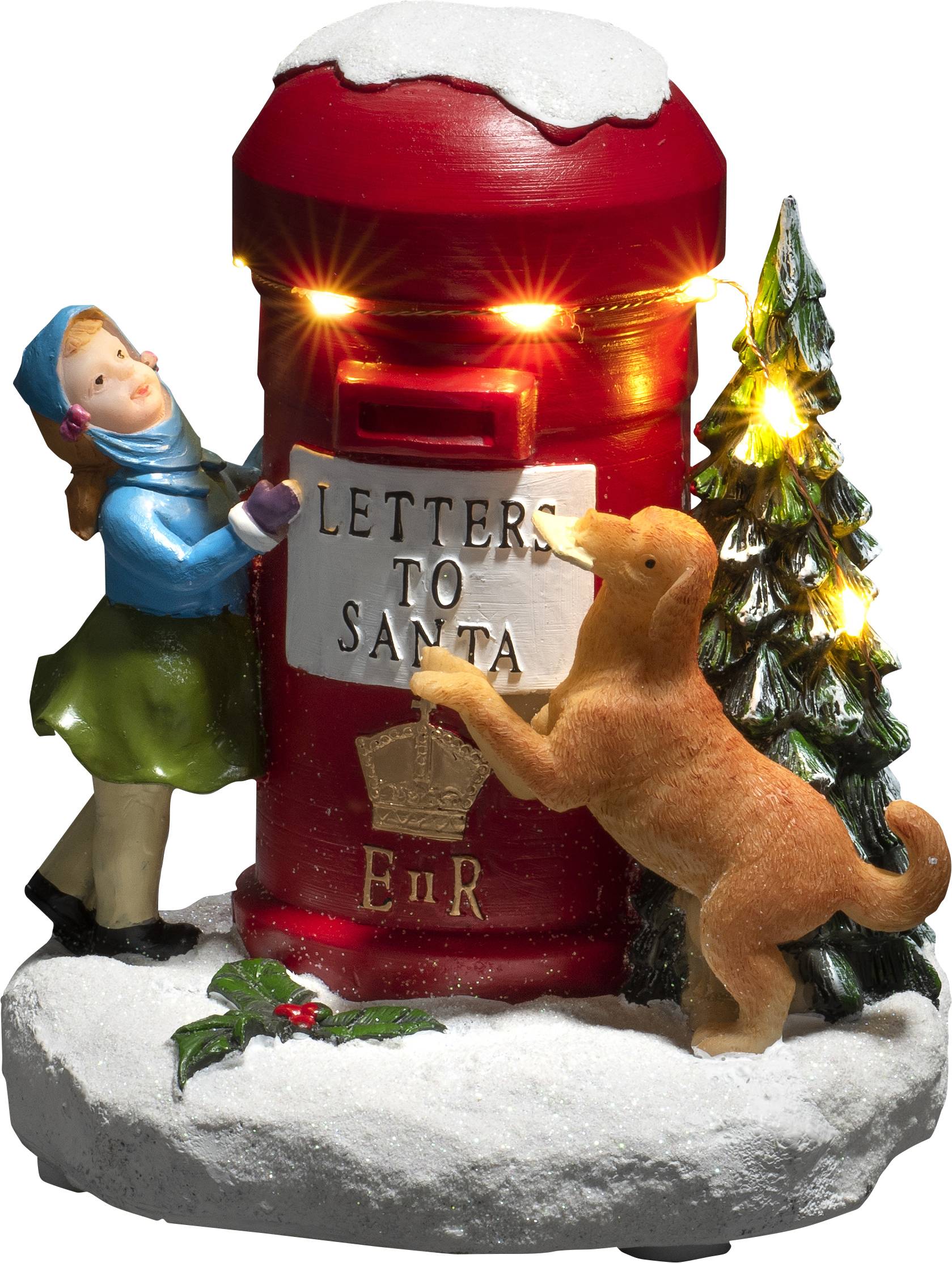 Konstsmide 4212-000 LED-Szenerie Briefkasten Warmweiß LED Mehrfarbig