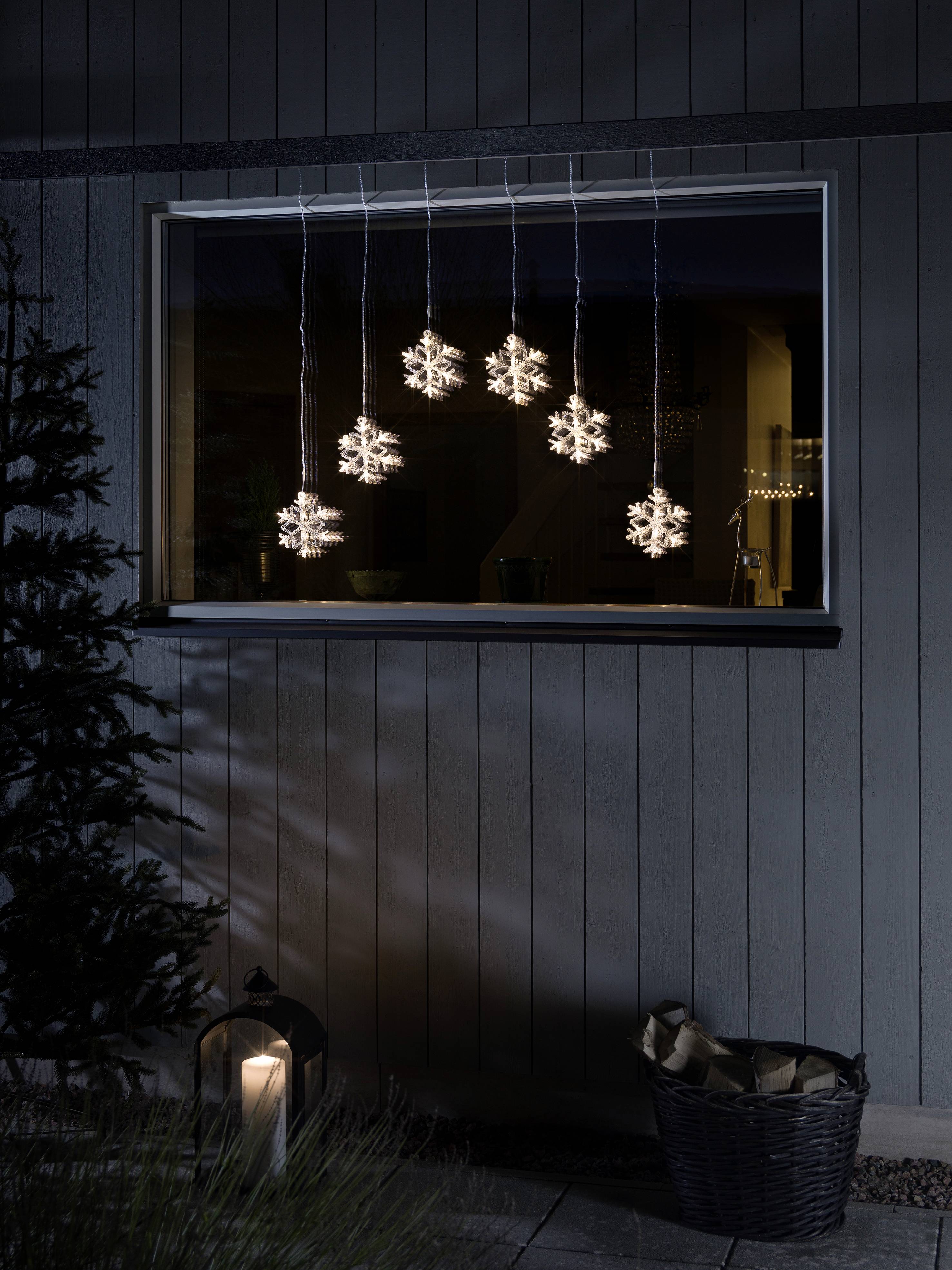 Konstsmide Lichtervorhang Innen/Außen 230 V/50 Hz EEK: F (A - G) 48 LED Warmweiß