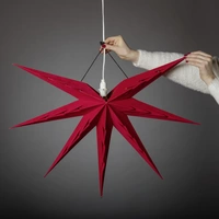Konstsmide 5953-550 Weihnachtsstern Stern Rot Konstsmide 5953-550 Weihnachtsstern Stern Rot
