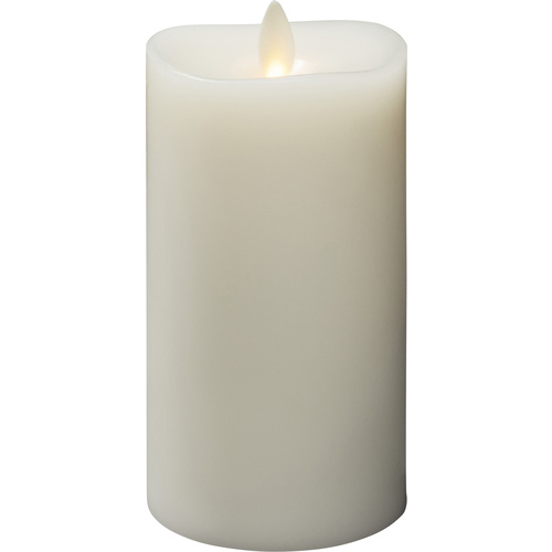 Konstsmide 1602-115 LED-Kerze Creme-Weiß Warmweiß (Ø x H) 76 mm x 165 mm