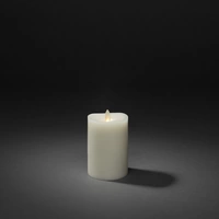 Konstsmide 1601-115 LED-Kerze Creme-Weiß Warmweiß (Ø x H) 76 mm x 140 mm Konstsmide 1601-115 LED-Kerze Creme-Weiß Warmweiß (Ø x H) 76 mm x 140 mm