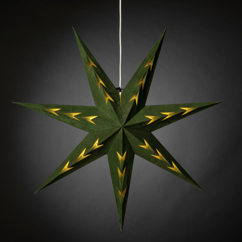 Konstsmide 5953-900 Étoile de Noël étoile LED vert