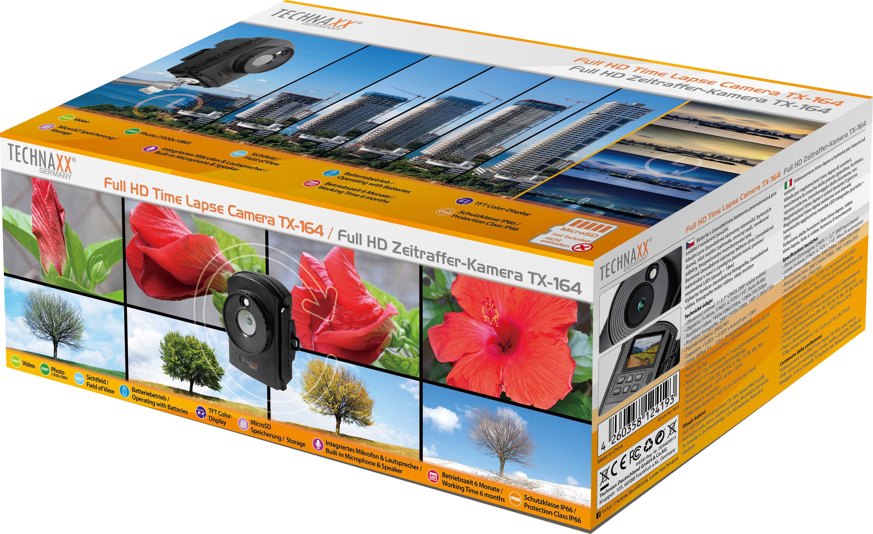 Technaxx TX-164 Zeitraffer-Kamera