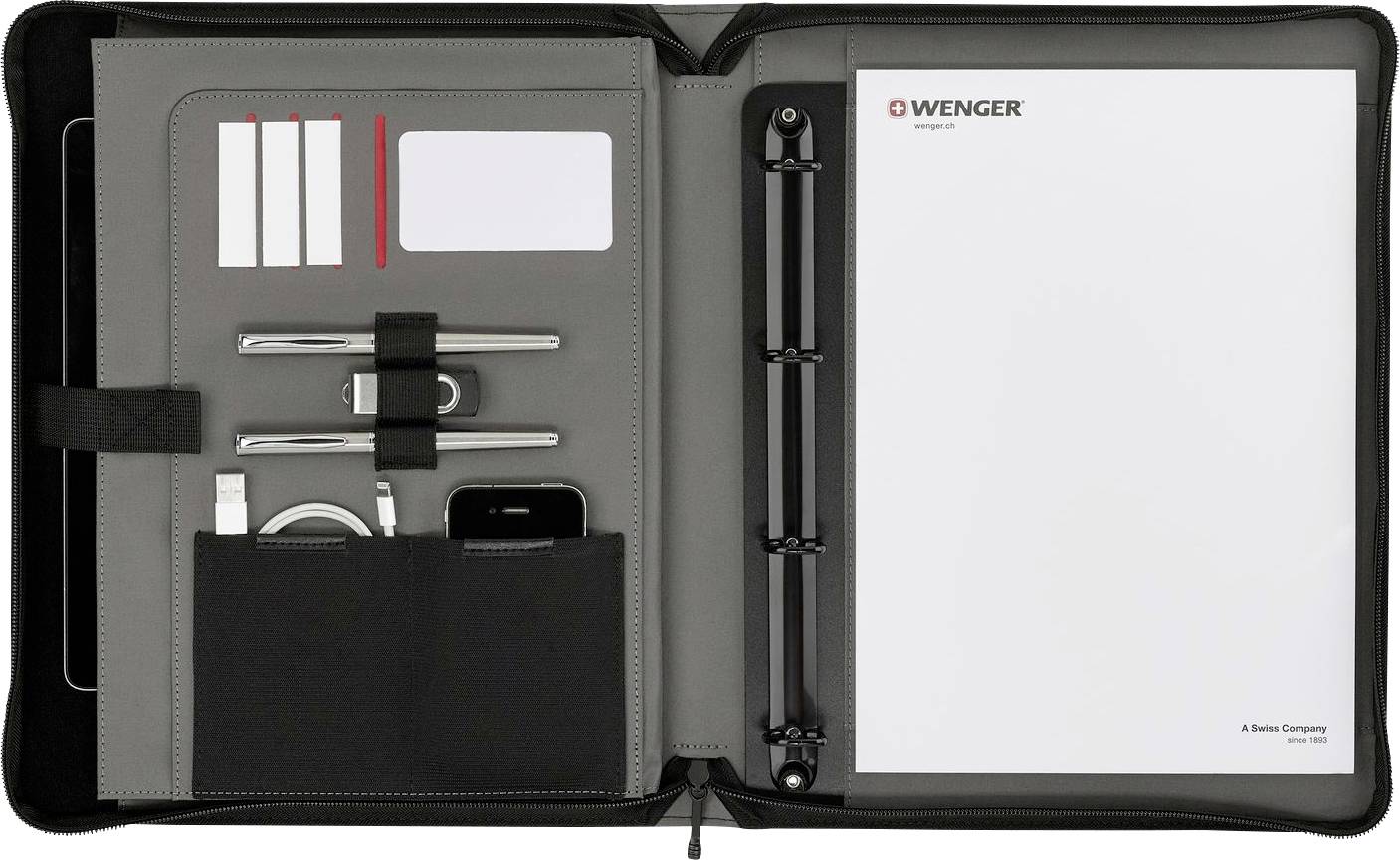 Wenger Aktentasche 611710 28 cm x 35 cm x 5 cm Schwarz
