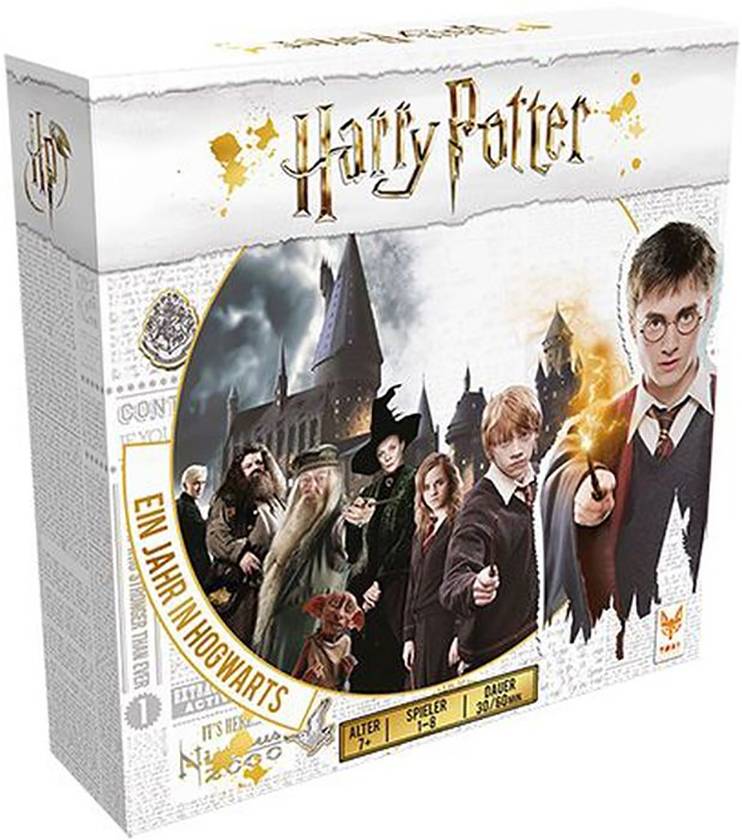 Asmodee ASMD0070 Harry Potter: Ein Jahr in Hogwarts