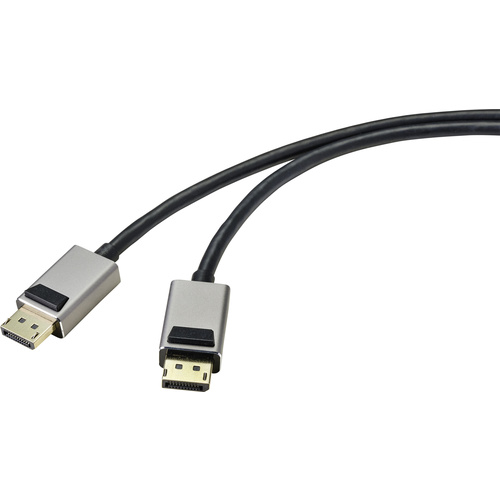 SpeaKa Professional DisplayPort Anschlusskabel DisplayPort Stecker, DisplayPort Stecker 2.00 m Schw