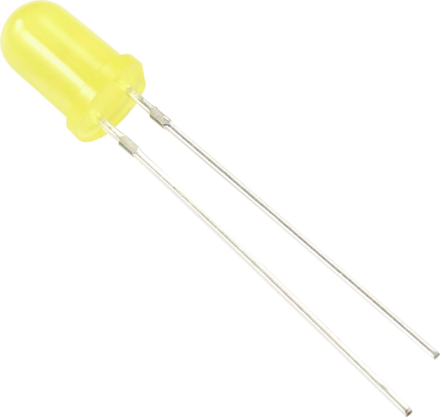 TRU COMPONENTS LED bedrahtet 5 mm Gelb Rund 5 mm 100 mcd 60 ° 20 mA